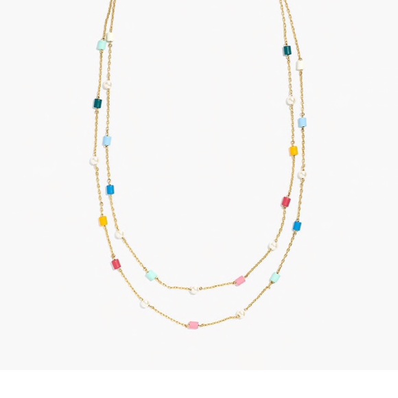 Madewell multicolor beaded  Necklace - Picture 8 of 8